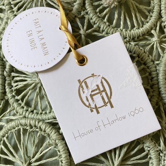 House of Harlow 1960 Circle Crochet Handbag Crossbody NWT Handcrafted - Picture 8 of 10